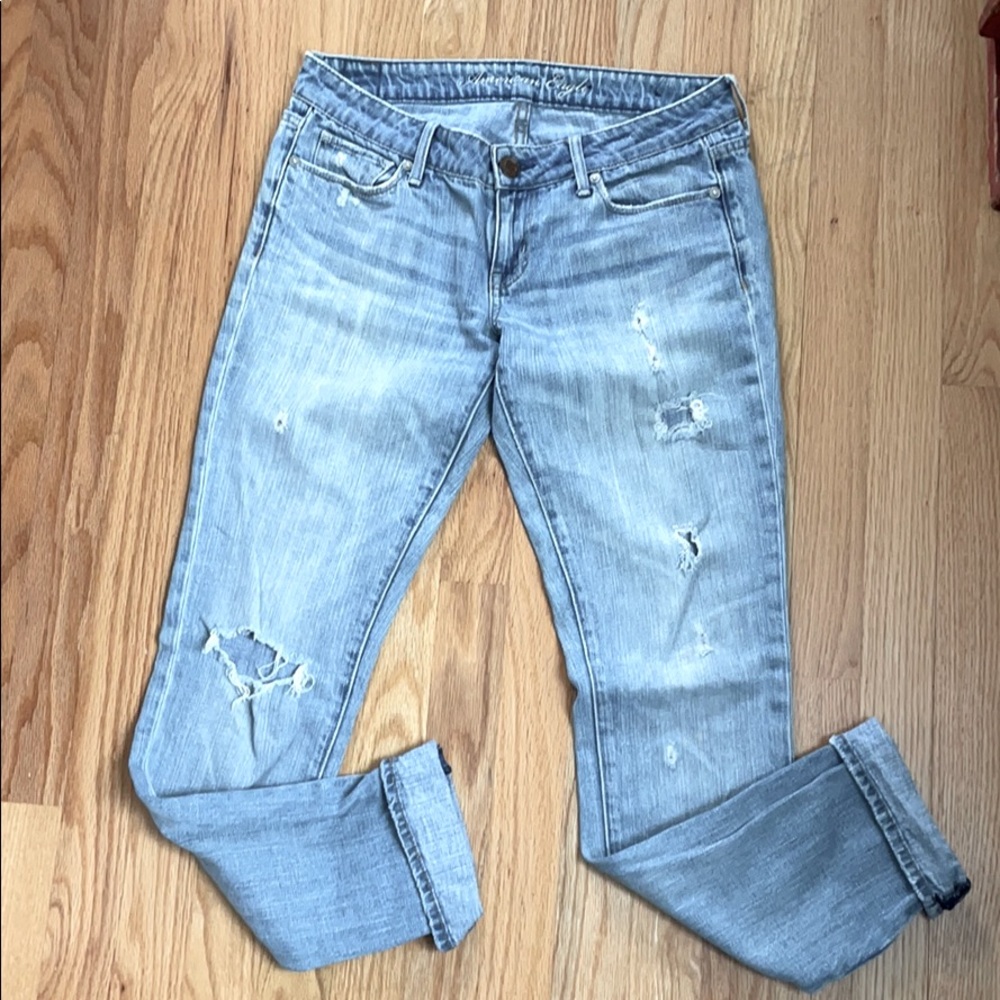 American Eagle Outfitters Distressed Skinny Jeans
